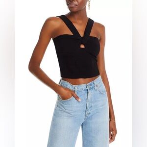 AQUA Twist Crop Top XL (sold out online) Bloomingdales